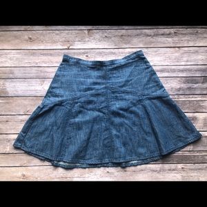 Madewell denim style skirt size 2